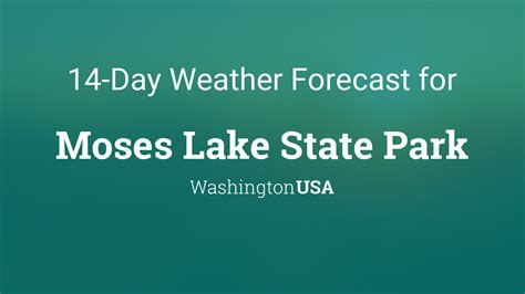 Moses Lake Weather Forecasts. . Weather underground moses lake